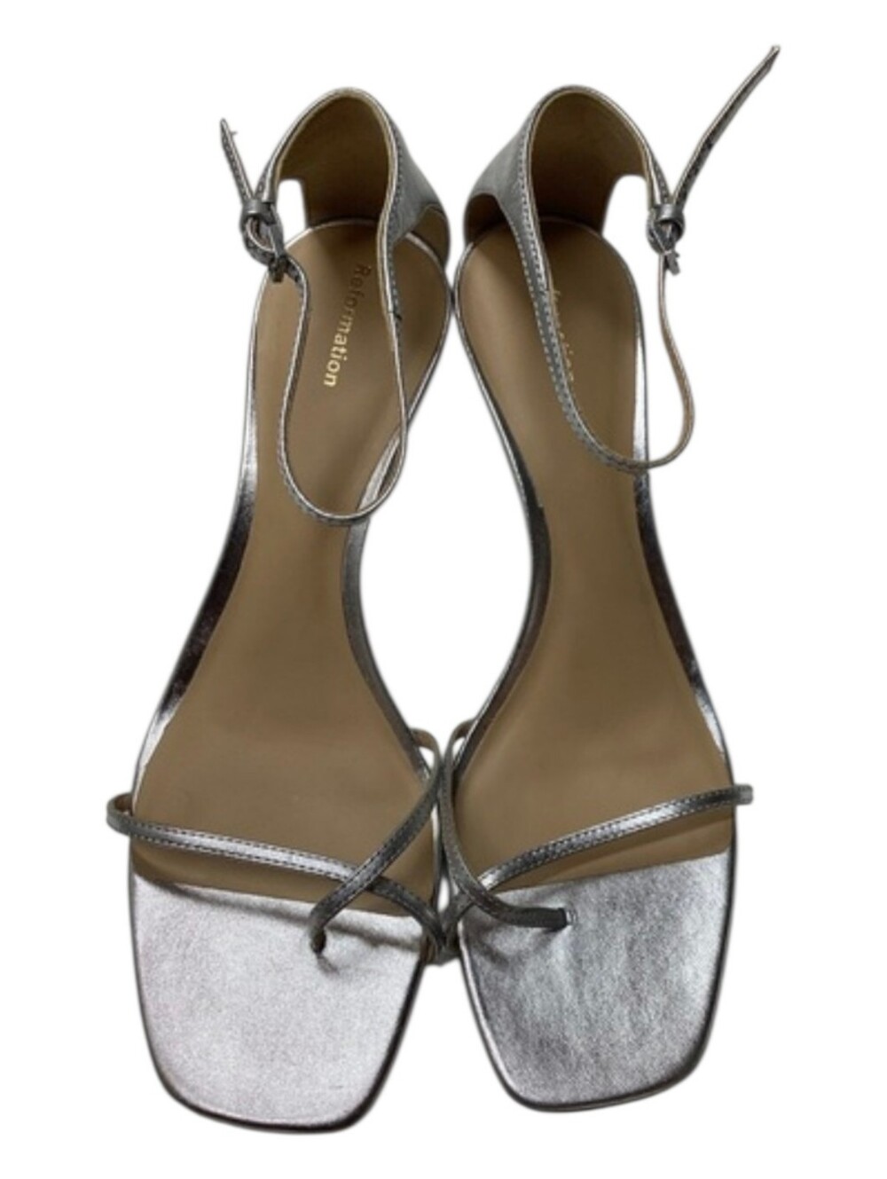 Reformation Gigi Strappy Ankle  Sandal Size 10